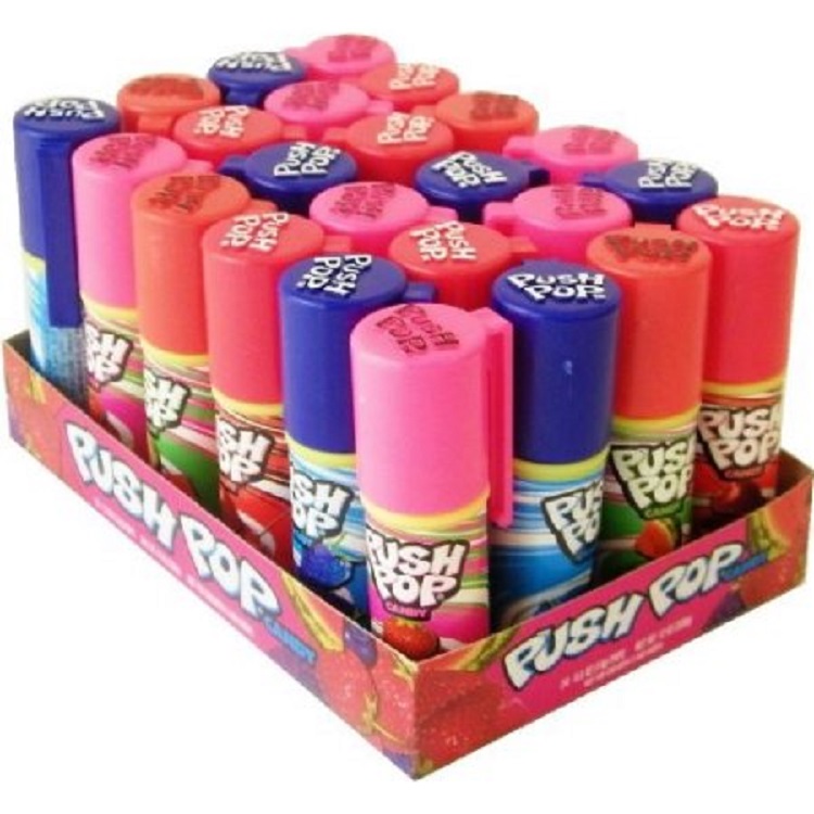 Push Pops from Topps Online Bulk Candy Store